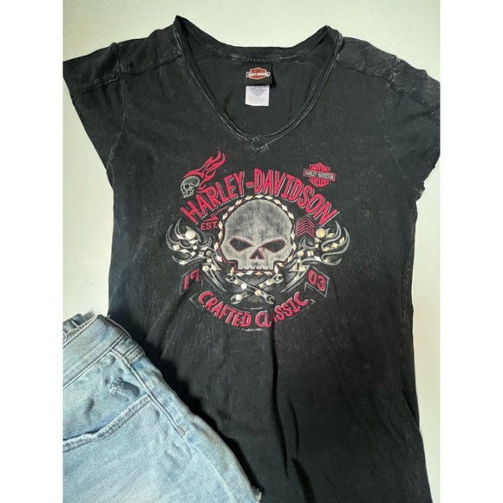 Vintage Harley Davidson graphic tee